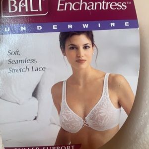 BALI ENCHANTRESS BRA CREAM LACE 36DD UNDERWIRE STYLE 3770